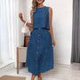 Ropa de moda, Outfit mujer, conjuntos frescos, conjuntos de falda, conjuntos comodos, conjuntos casuales, conjuntos, conjunto mujer, Conjunto de falda y blusa, conjunto corto, conjunto con falda larga, conjuntos de falda azul,