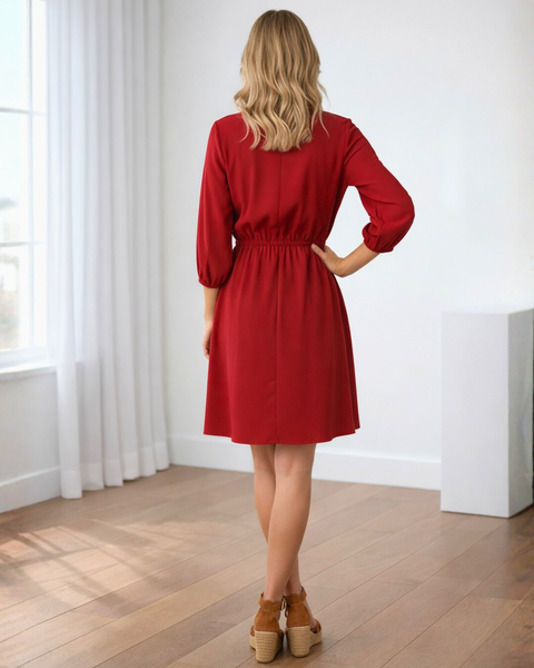 Vestidos mujer,  Vestidos elegantes,  Vestidos cortos,  Vestidos casuales,  vestidos,  Vestido corto,  Vestido,  Ropa de moda,  Outfit mujer,  vestido rojo