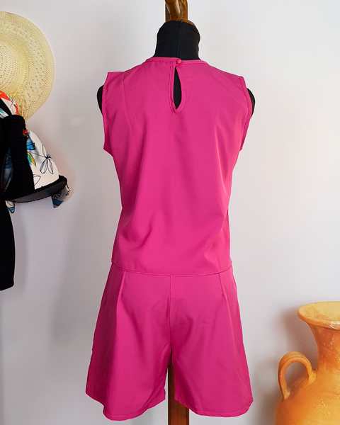 Conjunto de Blusa y Pantalón Corto Manzanares - OUTLET