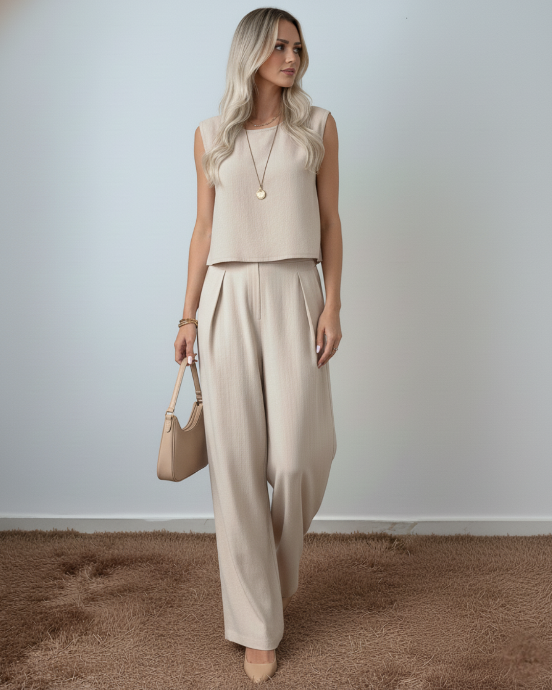 Conjunto de Blusa y Pantalón Sicilia