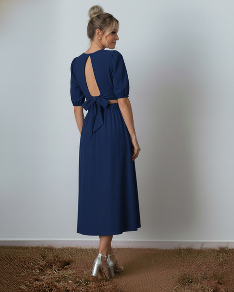 Vestido Largo Canoas