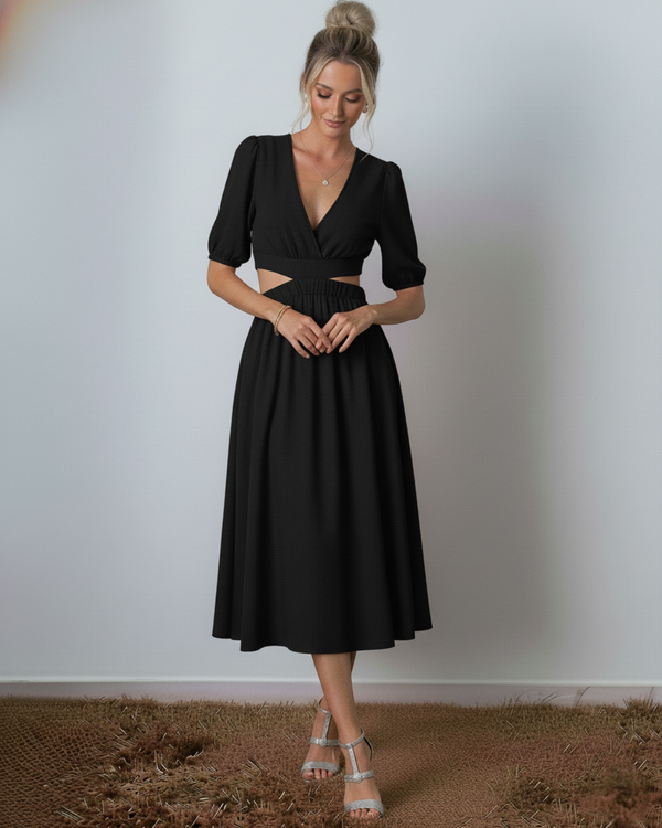 Vestido Largo Canoas