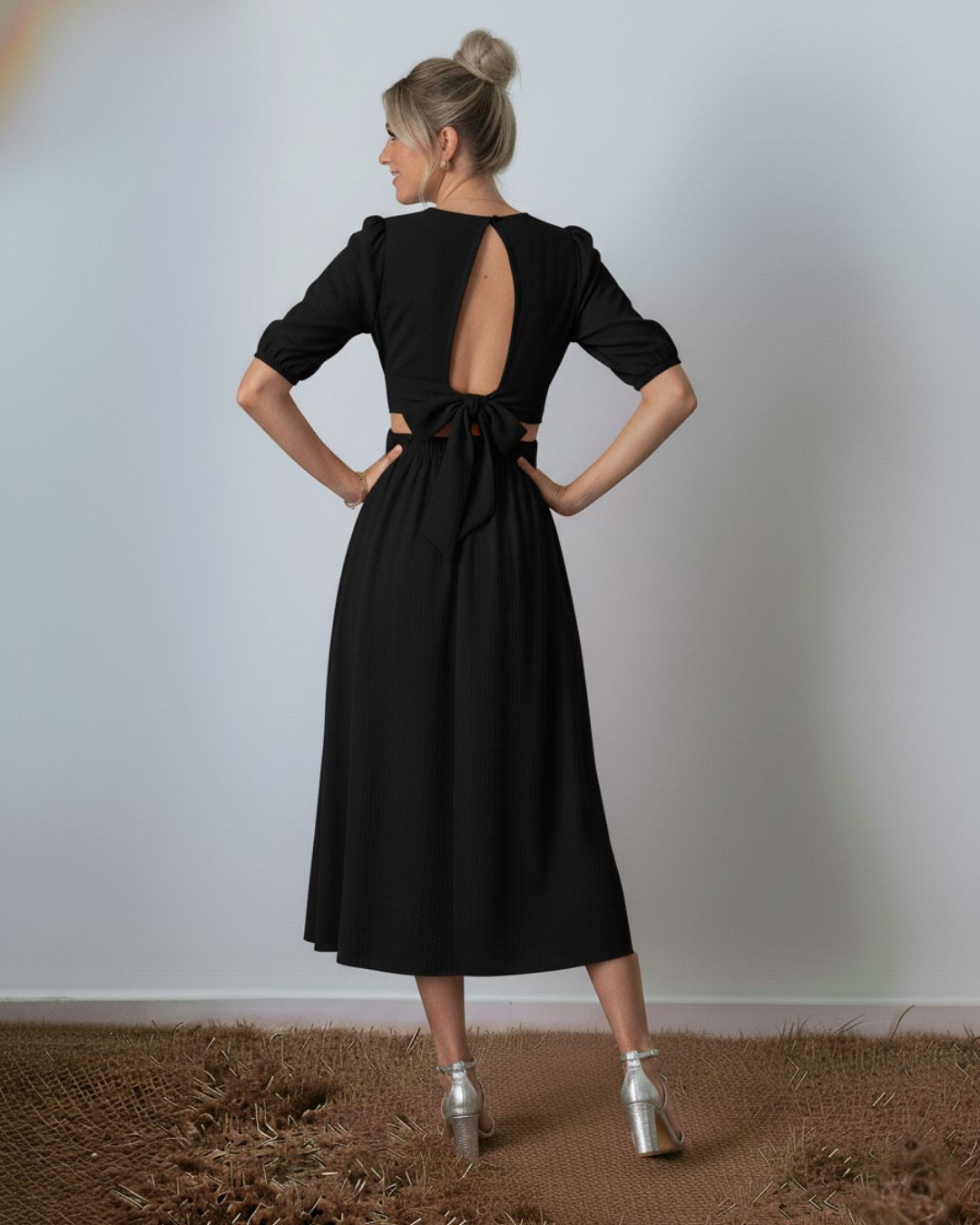 Vestido Largo Canoas