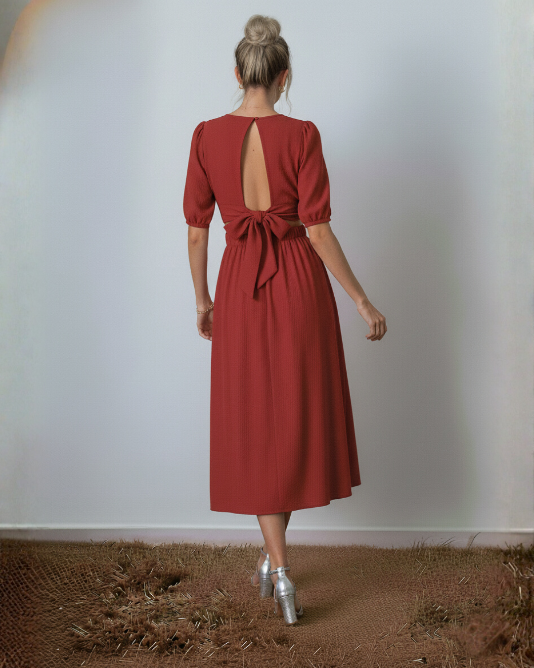 Vestido Largo Canoas