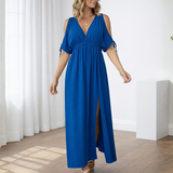 Vestidos mujer, atributo, atributo.co, Vestidos elegantes, Vestidos largo, Vestidos casuales, vestidos, Vestido largo, Vestido, Ropa de moda, Outfit mujer, vestido, vestido largo, vestido azul