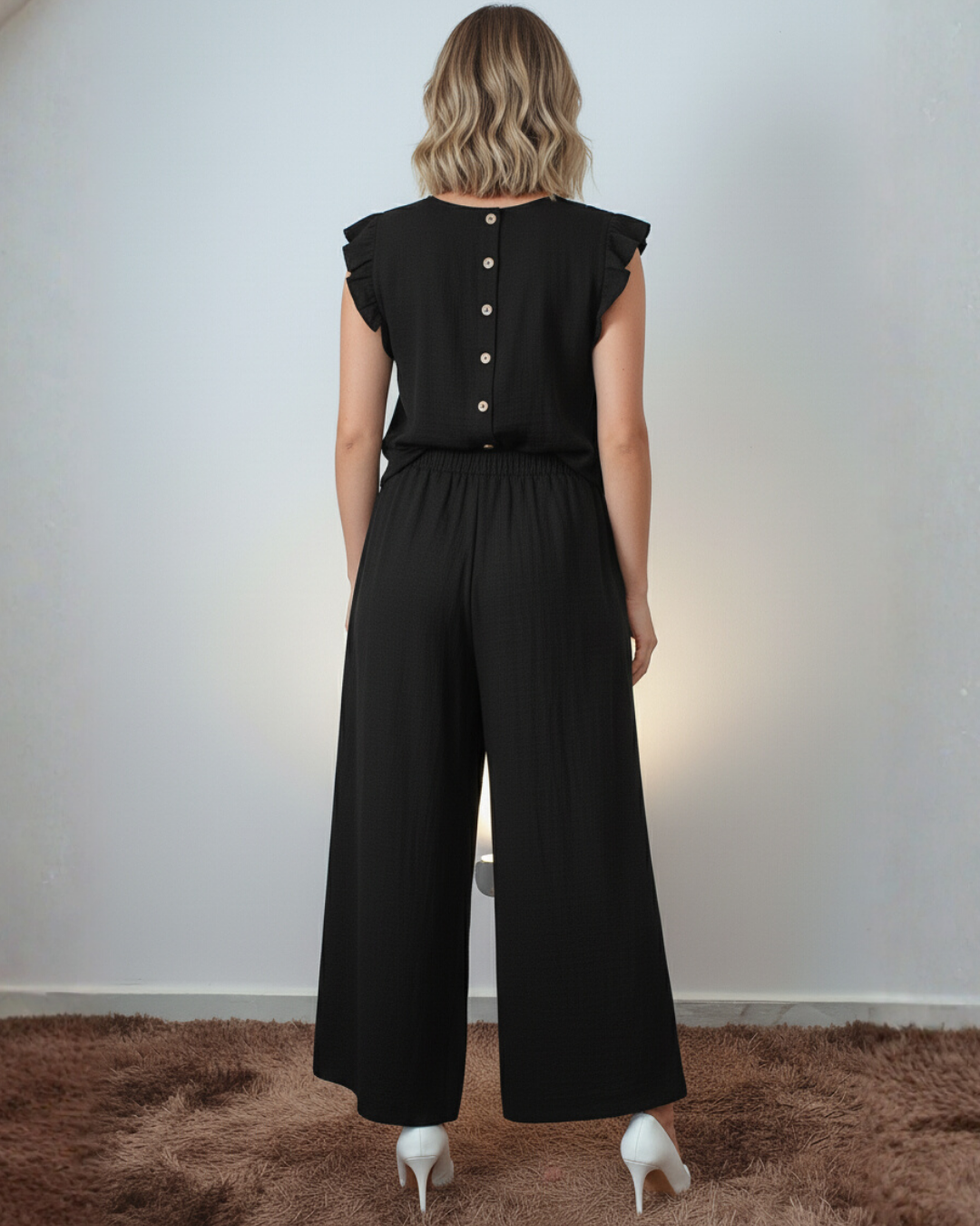 Conjunto de Blusa y Pantalón Viena