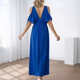 Vestidos mujer, atributo, atributo.co, Vestidos elegantes, Vestidos largo, Vestidos casuales, vestidos, Vestido largo, Vestido, Ropa de moda, Outfit mujer, vestido, vestido largo, vestido azul
