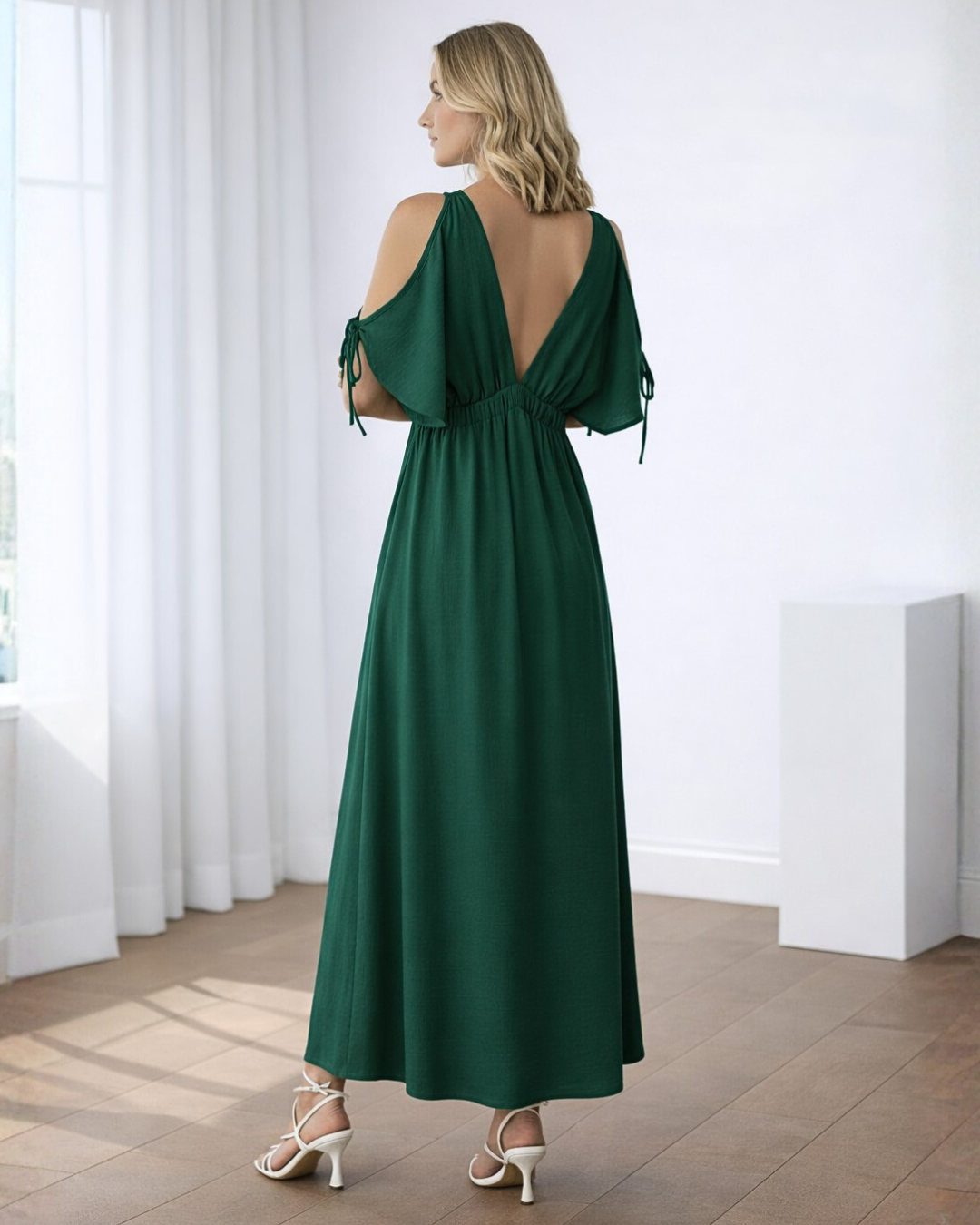 Vestidos mujer, atributo, atributo.co, Vestidos elegantes, Vestidos largo, Vestidos casuales, vestidos, Vestido largo, Vestido, Ropa de moda, Outfit mujer, vestido, vestido largo, vestido verde