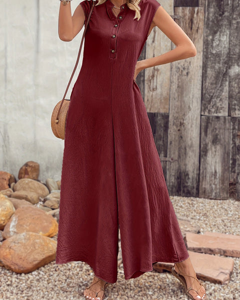 Ropa de moda,  Outfit mujer,  Enterizos Largos, Enterizos frescos, Enterizos elegantes, Enterizos cómodos, Enterizos casuales, Enterizos bonitos, Enterizos, Enterizo mujer, Enterizo largo, enterizos versatiles,  Enterizos largos unicolor, enterizos largos vinotinto,