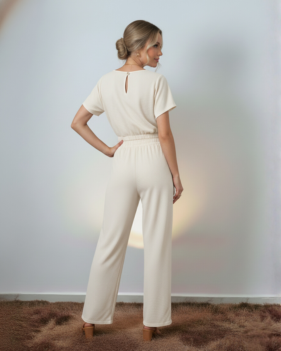 Conjunto de Blusa y Pantalón Largo Varsovia