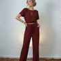 Conjunto de Blusa y Pantalón Largo Varsovia