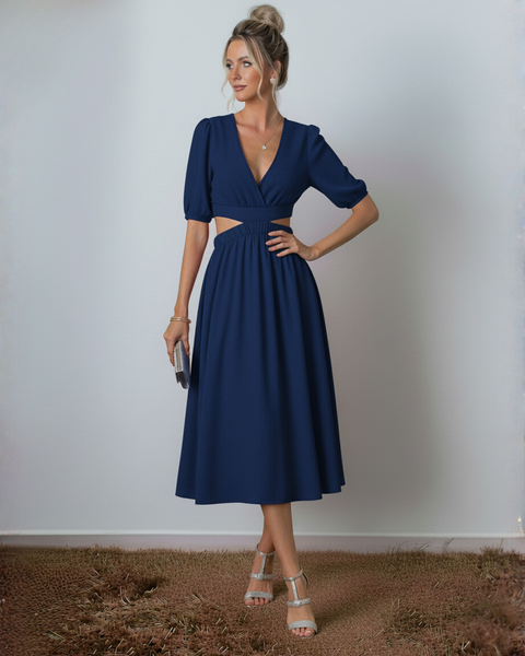 Vestido Largo Canoas