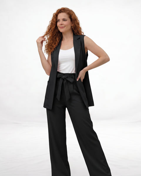 Conjunto de Chaleco y Pantalón Évora