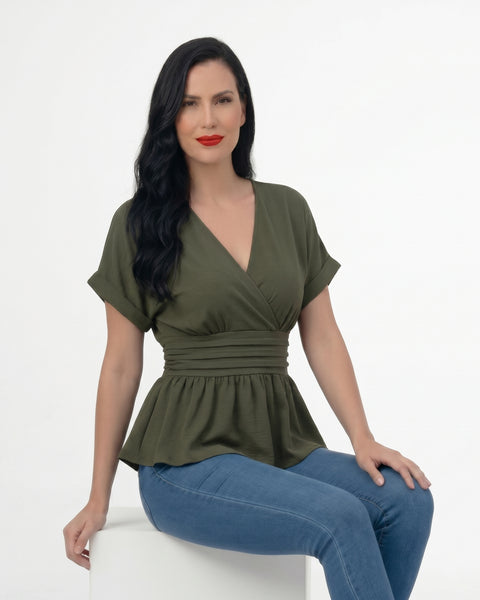 Blusa Manga Corta Neira