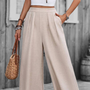 Pantalon largo, pantalón pierna ancha, pantalones comodos, pantalones frescos, pantalones casuales,  
pantalones crema, pantalones beige, 