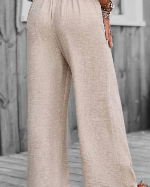 Pantalon largo, pantalón pierna ancha, pantalones comodos, pantalones frescos, pantalones casuales,  
pantalones crema, pantalones beige, 