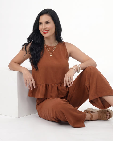 Conjunto de Blusa y Pantalón Portalegre