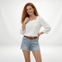 Blusa Manga Media Tame