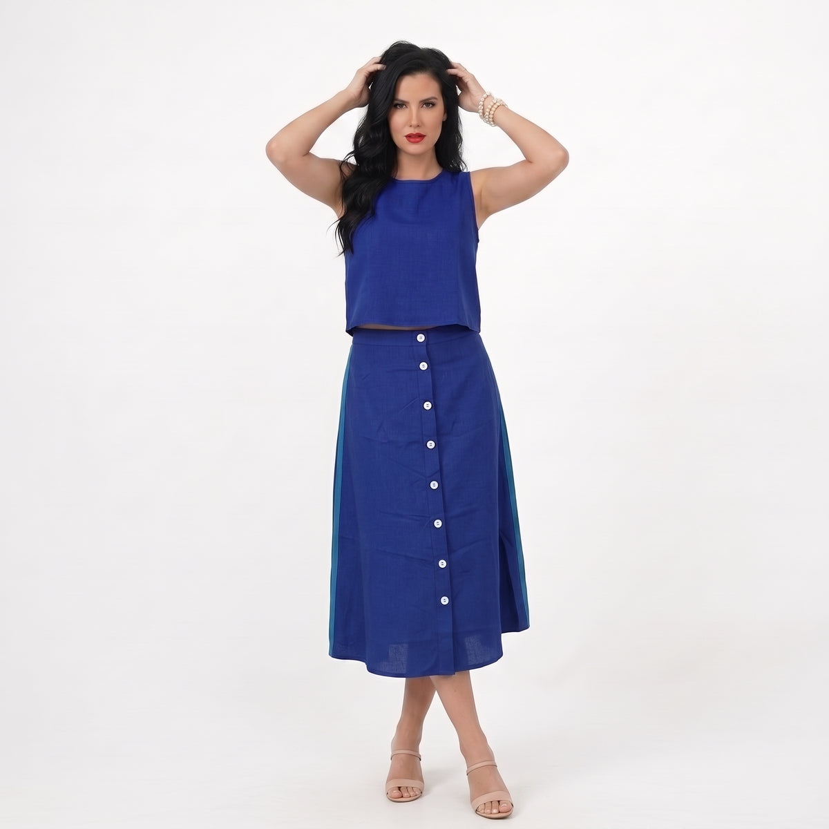 Conjunto de Falda y Blusa Verona
