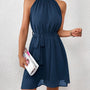 Vestidos mujer, atributo, atributo.co, Vestidos elegantes, Vestidos corto, Vestidos casuales, vestidos, Vestido corto, Vestido, Ropa de moda, Outfit mujer, vestido azul, vestido corto azul