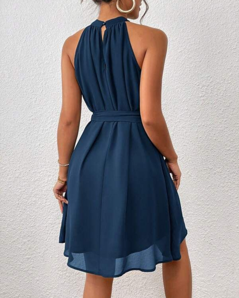 Vestidos mujer, atributo, atributo.co, Vestidos elegantes, Vestidos corto, Vestidos casuales, vestidos, Vestido corto, Vestido, Ropa de moda, Outfit mujer, vestido azul, vestido corto azul