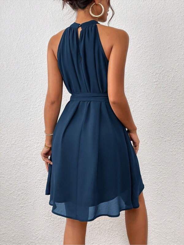 Vestidos mujer, atributo, atributo.co, Vestidos elegantes, Vestidos corto, Vestidos casuales, vestidos, Vestido corto, Vestido, Ropa de moda, Outfit mujer, vestido azul, vestido corto azul