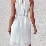 Vestidos mujer, atributo, atributo.co, Vestidos elegantes, Vestidos corto, Vestidos casuales, vestidos, Vestido corto, Vestido, Ropa de moda, Outfit mujer, vestido blanco, vestido corto blanco