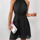 Vestidos mujer, atributo, atributo.co, Vestidos elegantes, Vestidos corto, Vestidos casuales, vestidos, Vestido corto, Vestido, Ropa de moda, Outfit mujer, vestido negro, vestido corto negro