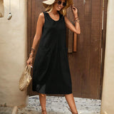 Vestidos mujer, atributo, atributo.co, Vestidos elegantes, Vestidos mid, Vestidos casuales, vestidos, Vestido mid, Vestido, Ropa de moda, Outfit mujer, vestido negro, vestido mid negro