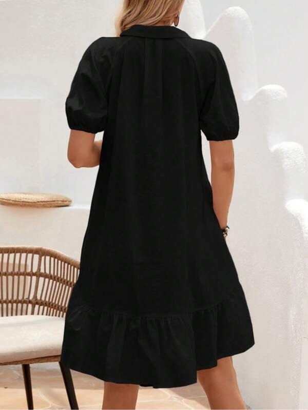 Vestidos mujer, atributo, atributo.co, Vestidos elegantes, Vestidos corto, Vestidos casuales, vestidos, Vestido corto, Vestido, Ropa de moda, Outfit mujer, vestido, vestido corto negro, vestido negro