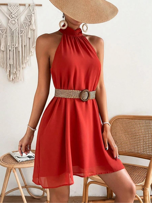 Vestidos mujer, atributo, atributo.co, Vestidos elegantes, Vestidos corto, Vestidos casuales, vestidos, Vestido corto, Vestido, Ropa de moda, Outfit mujer, vestido, vestido corto rojo, vestido rojo