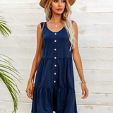 Vestidos mujer, atributo, atributo.co, Vestidos elegantes, Vestidos corto, Vestidos casuales, vestidos, Vestido corto, Vestido, Ropa de moda, Outfit mujer, vestido azul, vestido corto azul