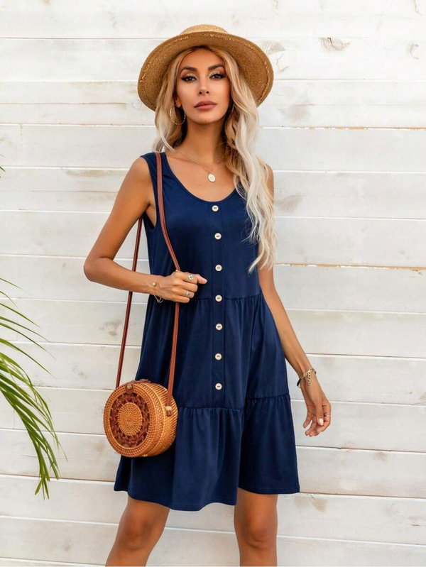 Vestidos mujer, atributo, atributo.co, Vestidos elegantes, Vestidos corto, Vestidos casuales, vestidos, Vestido corto, Vestido, Ropa de moda, Outfit mujer, vestido azul, vestido corto azul