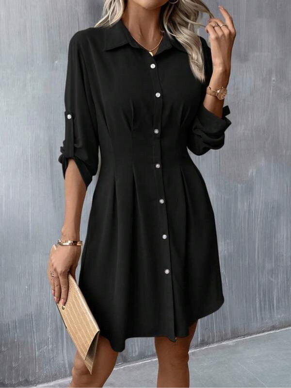 Vestidos mujer, atributo, atributo.co, Vestidos elegantes, Vestidos corto, Vestidos casuales, vestidos, Vestido corto, Vestido, Ropa de moda, Outfit mujer, vestido negro, vestido corto negro