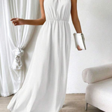 Vestidos mujer, atributo, atributo.co, Vestidos elegantes, Vestidos largo, Vestidos casuales, vestidos, Vestido largo, Vestido, Ropa de moda, Outfit mujer, vestido blanco, vestido largo blanco