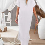 Vestidos mujer, atributo, atributo.co, Vestidos elegantes, Vestidos largo, Vestidos casuales, vestidos, Vestido largo, Vestido, Ropa de moda, Outfit mujer, vestido blanco, vestido largo blanco