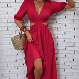Vestidos mujer, atributo, atributo.co, Vestidos elegantes, Vestidos largo, Vestidos casuales, vestidos, Vestido largo, Vestido, Ropa de moda, Outfit mujer, vestido rojo, vestido largo rojo