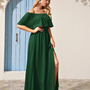 Vestidos mujer, atributo, atributo.co, Vestidos elegantes, Vestidos largo, Vestidos casuales, vestidos, Vestido largo, Vestido, Ropa de moda, Outfit mujer, vestido verde, vestido largo verde