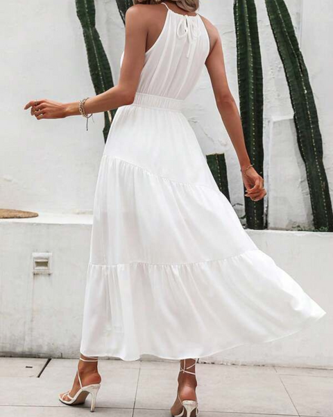 Vestidos mujer, atributo, atributo.co, Vestidos elegantes, Vestidos largo, Vestidos casuales, vestidos, Vestido largo, Vestido, Ropa de moda, Outfit mujer, vestido blanco, vestido largo blanco