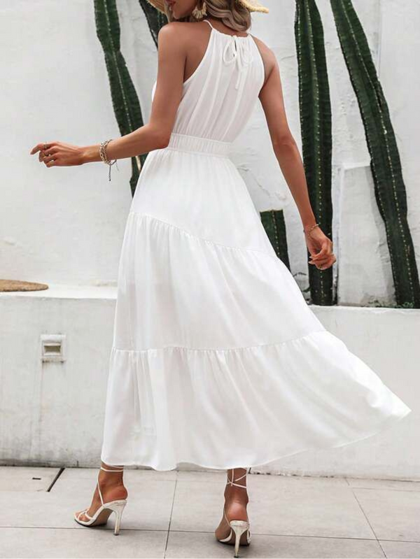 Vestidos mujer, atributo, atributo.co, Vestidos elegantes, Vestidos largo, Vestidos casuales, vestidos, Vestido largo, Vestido, Ropa de moda, Outfit mujer, vestido blanco, vestido largo blanco
