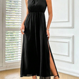 Vestidos mujer, atributo, atributo.co, Vestidos elegantes, Vestidos largo, Vestidos casuales, vestidos, Vestido largo, Vestido, Ropa de moda, Outfit mujer, vestido negro, vestido largo negro