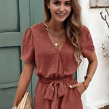 Ropa de moda,  Outfit mujer,  Enterizos Largos, Enterizos frescos, Enterizos elegantes, Enterizos cómodos, Enterizos casuales, Enterizos bonitos, Enterizos, Enterizo mujer, enterizos cortos, enterizos guayaba, enterizos rosado oscuro,