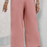 Pantalon largo, pantalón pierna ancha, pantalones comodos, pantalones frescos, pantalones casuales, pantalones guayaba, pantalones rosados, 