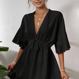 Vestidos mujer,  Vestidos elegantes,  Vestidos cortos,  Vestidos casuales,  vestidos,  Vestido corto,  Vestido,  Ropa de moda,  Outfit mujer, Vestidos negros,
