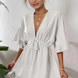 Vestidos mujer,  Vestidos elegantes,  Vestidos cortos,  Vestidos casuales,  vestidos,  Vestido corto,  Vestido,  Ropa de moda,  Outfit mujer, Vestidos blancos,
