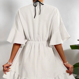 Vestidos mujer,  Vestidos elegantes,  Vestidos cortos,  Vestidos casuales,  vestidos,  Vestido corto,  Vestido,  Ropa de moda,  Outfit mujer, Vestidos blancos,