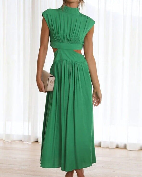 Vestido, Vestidos elegantes, Vestidos casuales, Outfit mujer, Vestidos de fiesta elegantes, Vestidos fiesta, Vestidos mujer, Vestido de gala, Ropa de moda, Vestidos largos elegantes, Vestido verde,