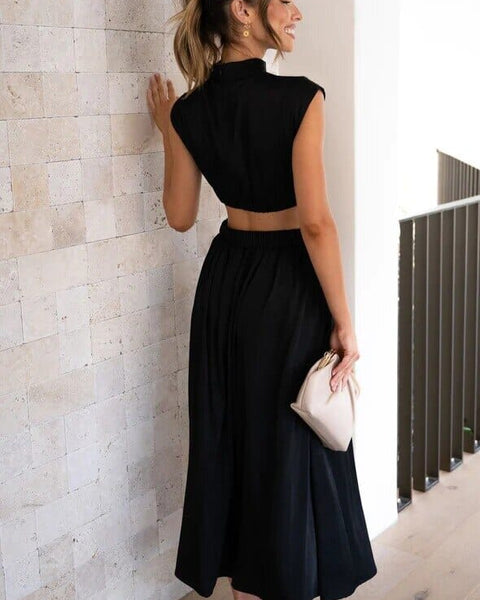 Vestido, Vestidos elegantes, Vestidos casuales, Outfit mujer, Vestidos de fiesta elegantes, Vestidos fiesta, Vestidos mujer, Vestido de gala, Ropa de moda, Vestidos largos elegantes, Vestido negro,