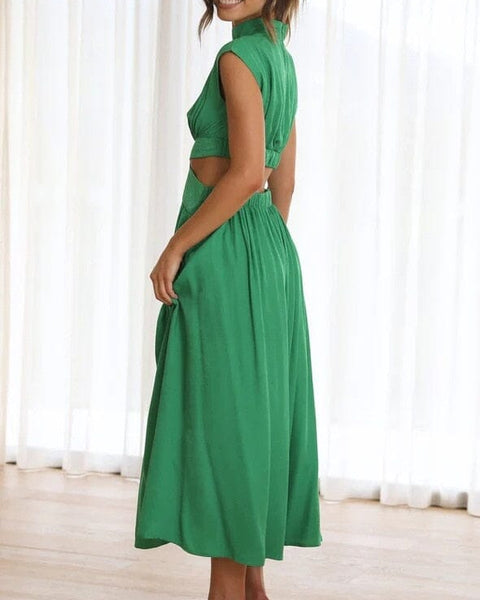 Vestido, Vestidos elegantes, Vestidos casuales, Outfit mujer, Vestidos de fiesta elegantes, Vestidos fiesta, Vestidos mujer, Vestido de gala, Ropa de moda, Vestidos largos elegantes, Vestido verde,