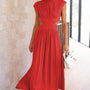 Vestido, Vestidos elegantes, Vestidos casuales, Outfit mujer, Vestidos de fiesta elegantes, Vestidos fiesta, Vestidos mujer, Vestido de gala, Ropa de moda, Vestidos largos elegantes, Vestido rojo,